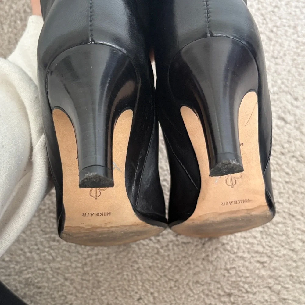 Cole Haan NikeAir Leather Tall Boots - Picture 6 of 11